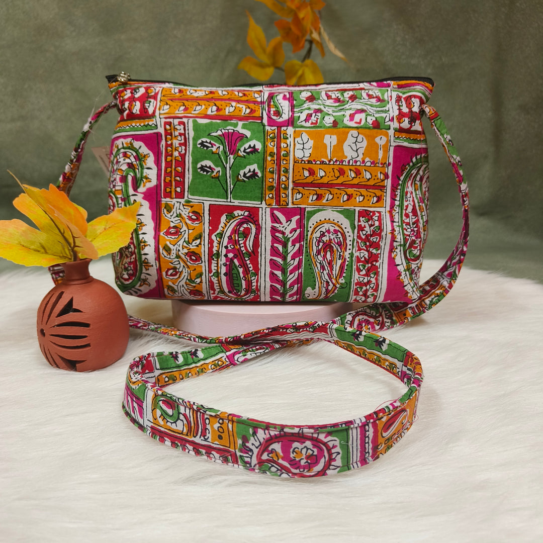 Bristlefront Everyday sling mixed color with mango print