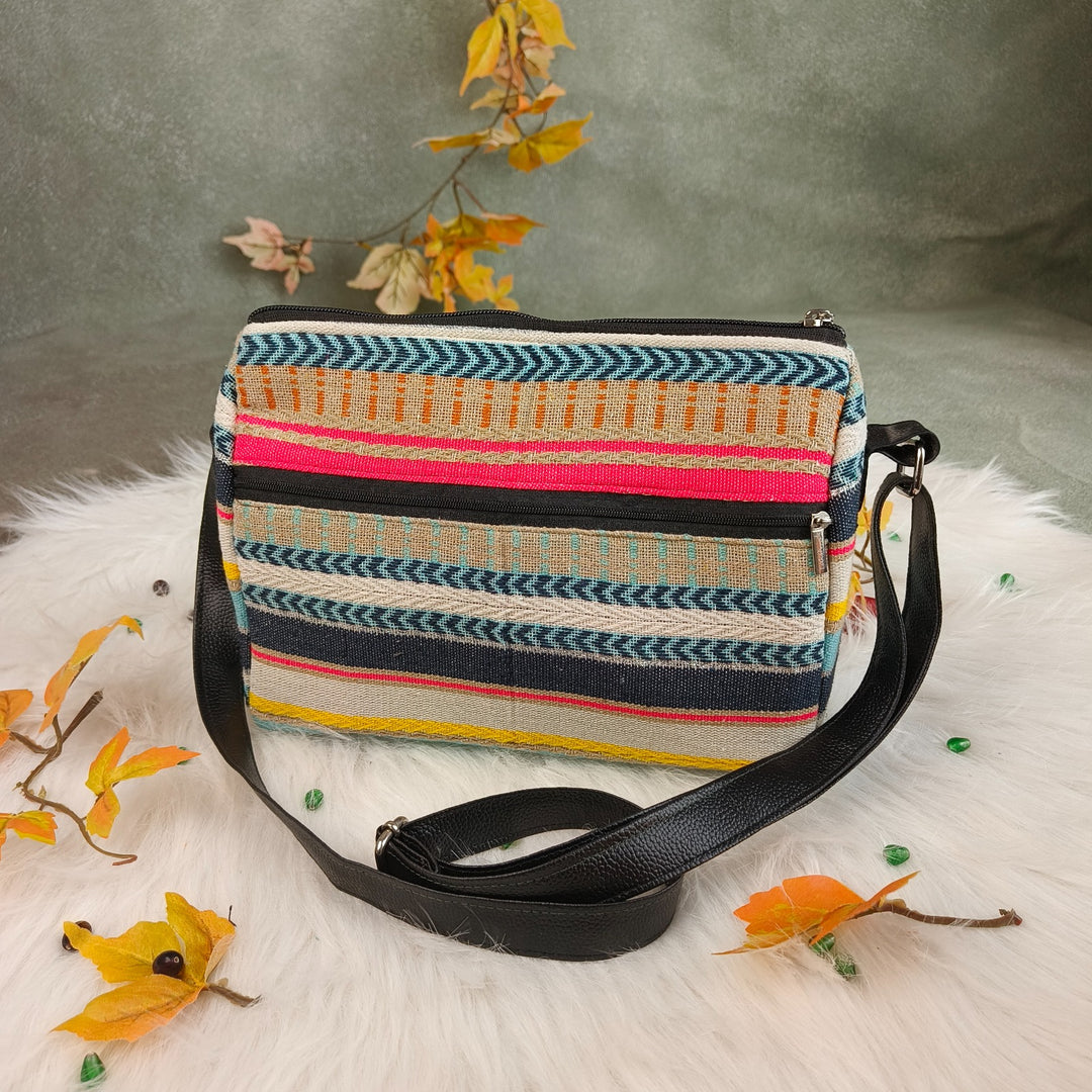 Lifestyle Sling Multicolor Graphics Prints Design