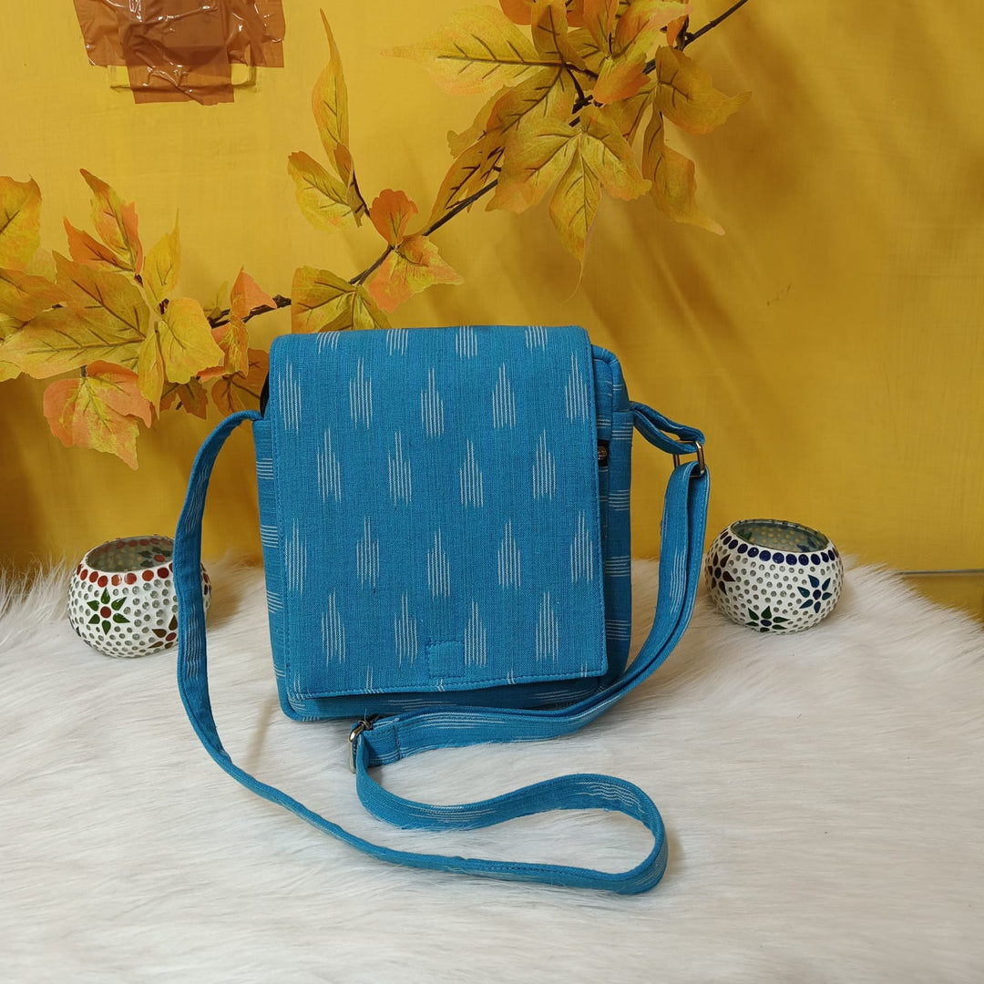 Ikat Sling Copper Sulphate Blue