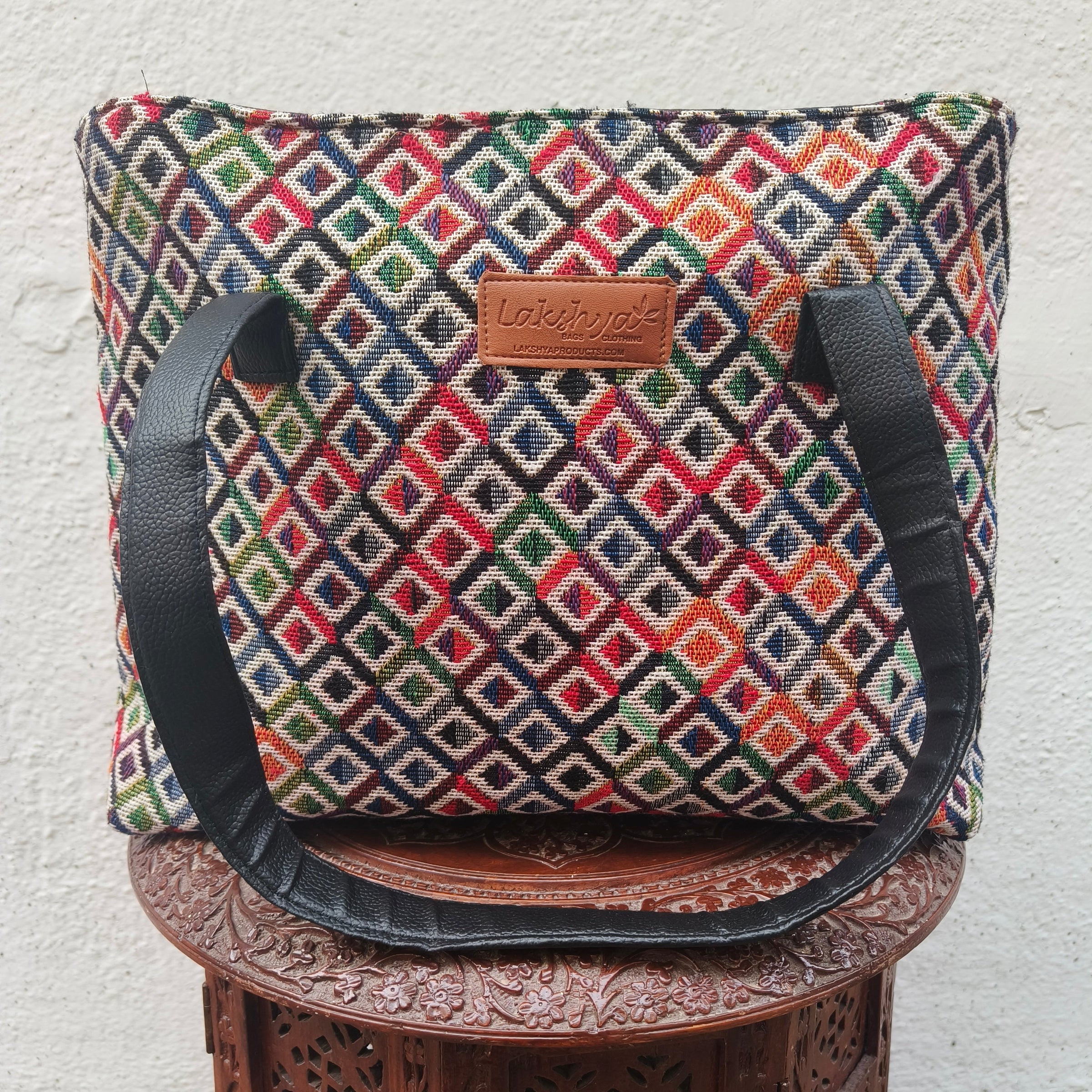Twinzip Boho Tote