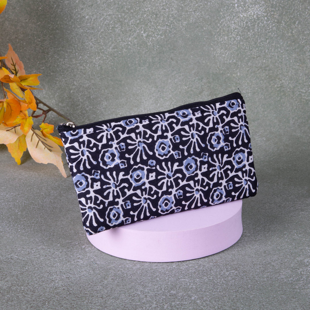 Cotton Purse Black colour Design.