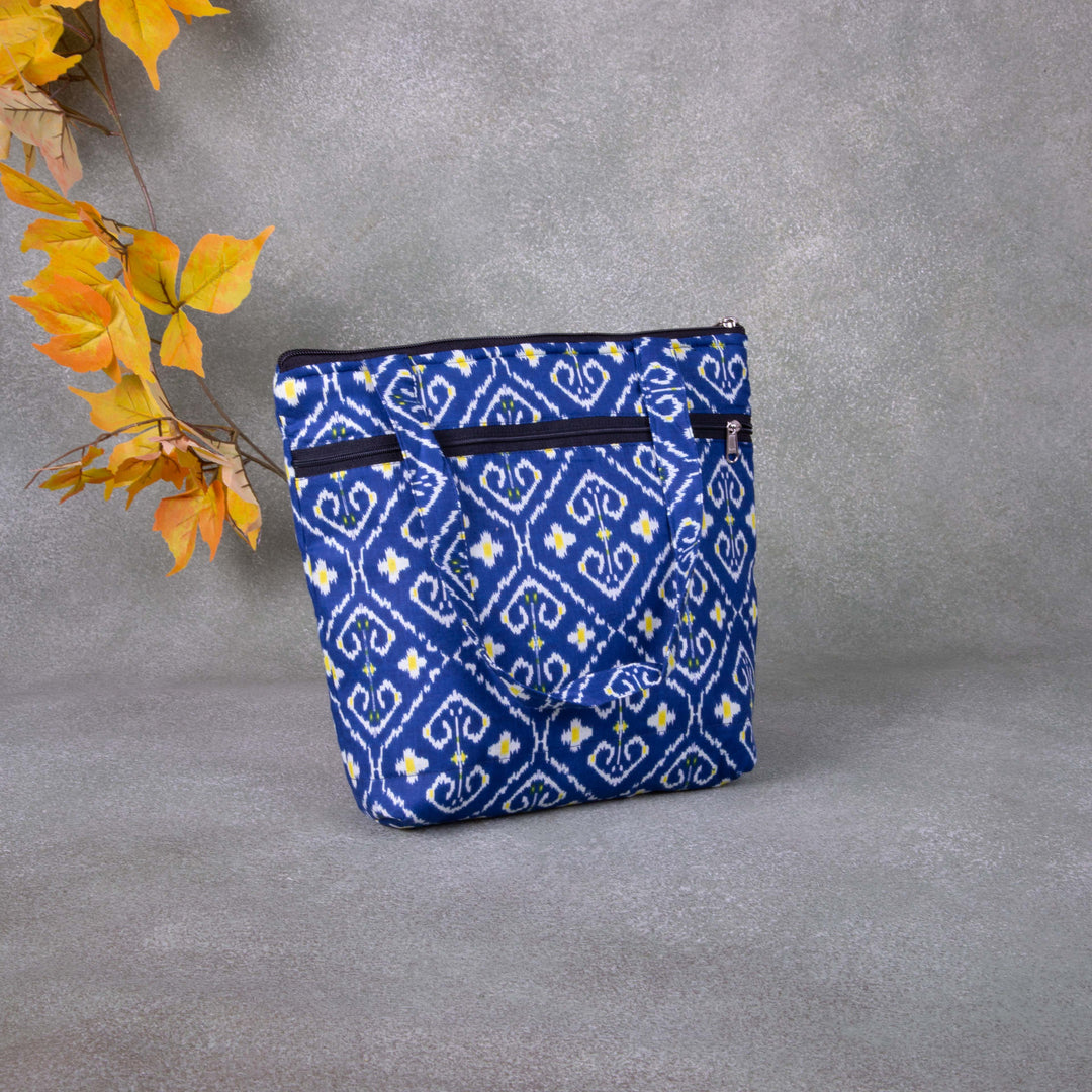 Blue top colour purse