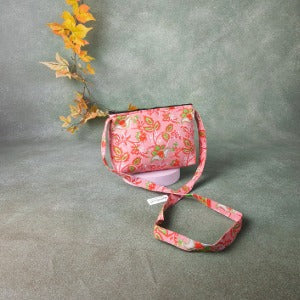 Bristlefront Everyday sling Light Orange Floral Prints Design