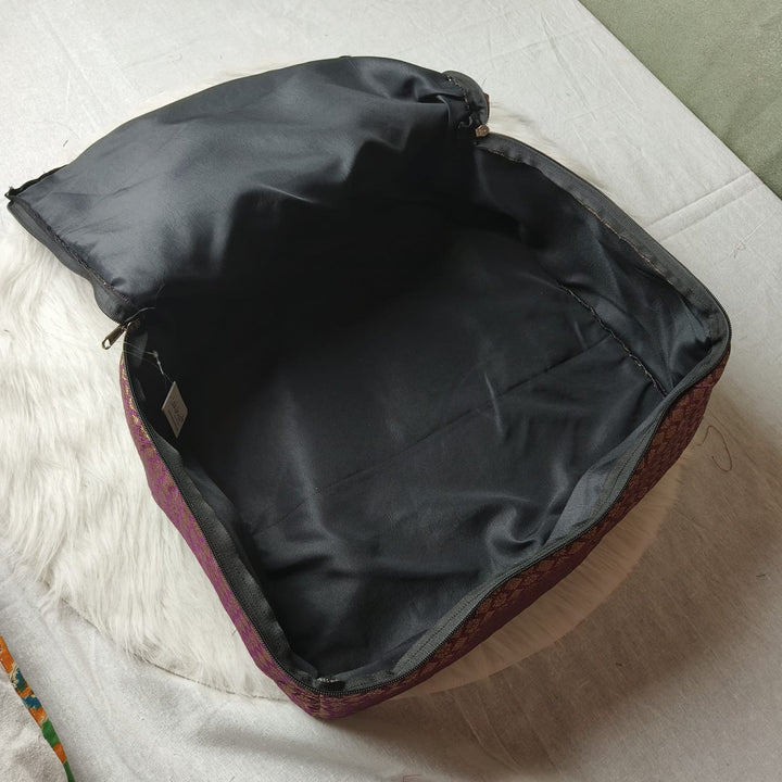 Saree Storage Bags blue weaves