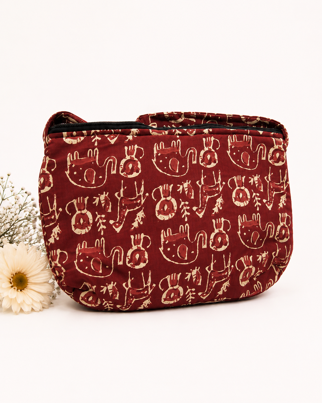 Bristlefront Everyday Brown with animal print
