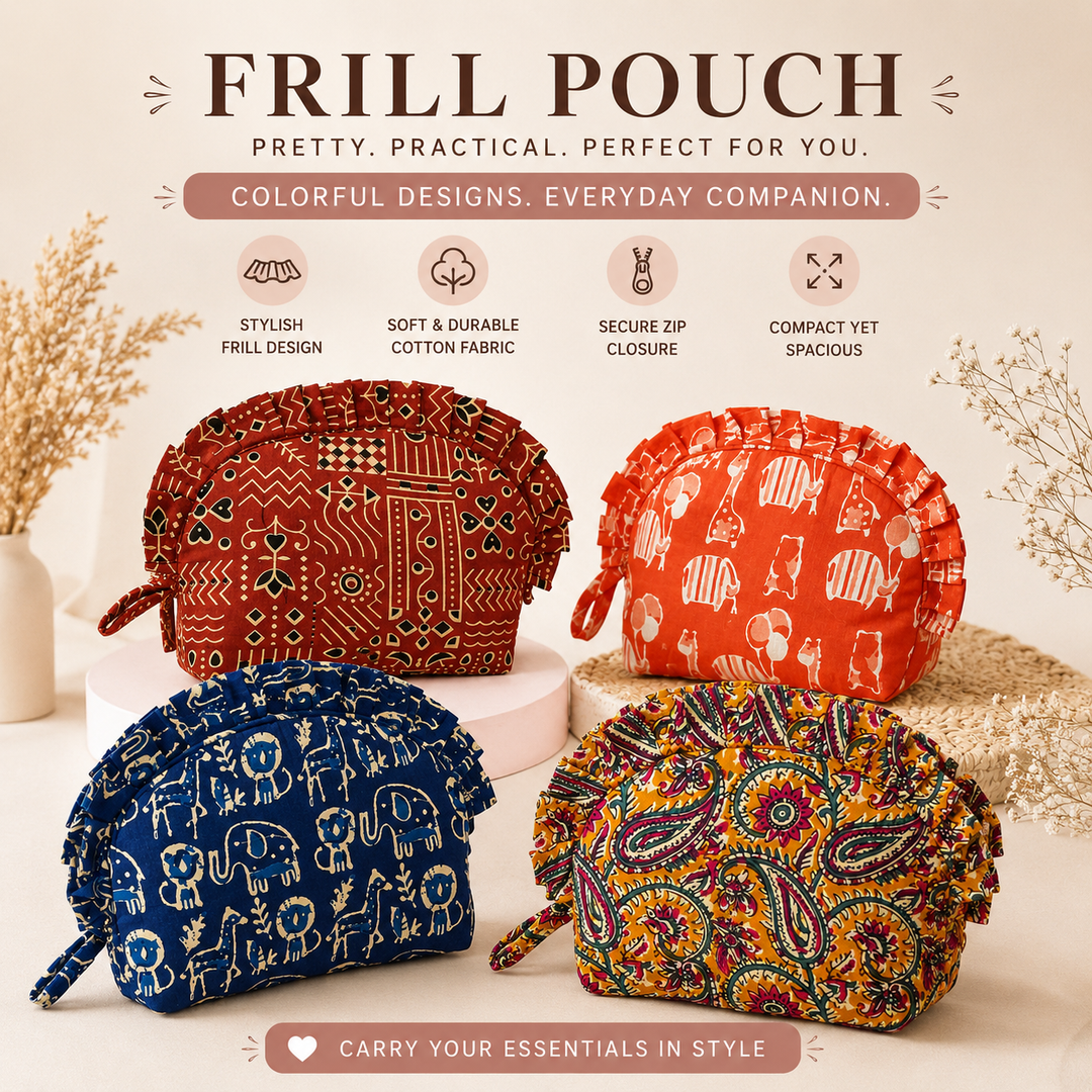 Frill pouch - Bundle