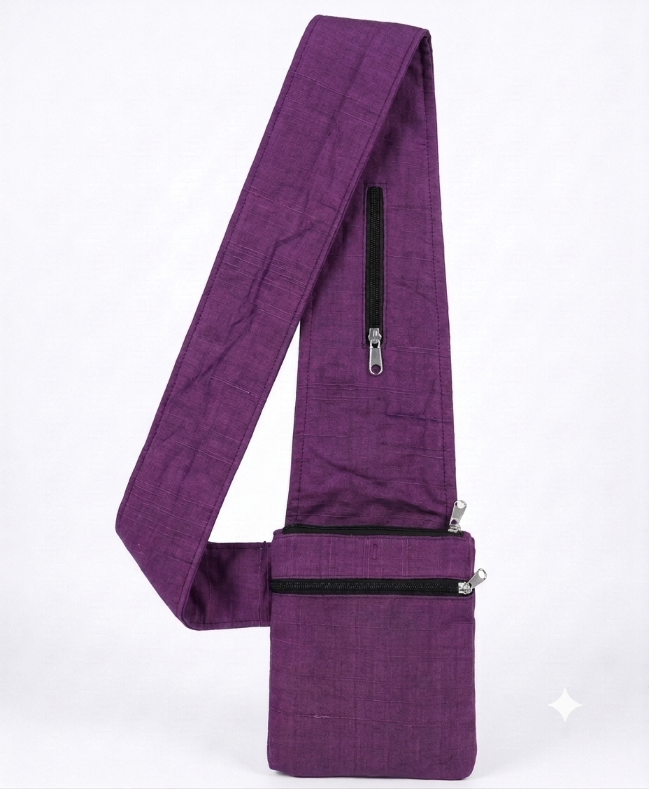 Pilgrim Bag - Violet Plain