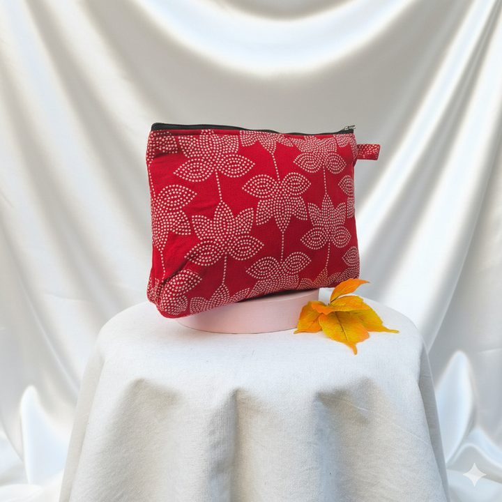 Ghunghroo pouch - Red
