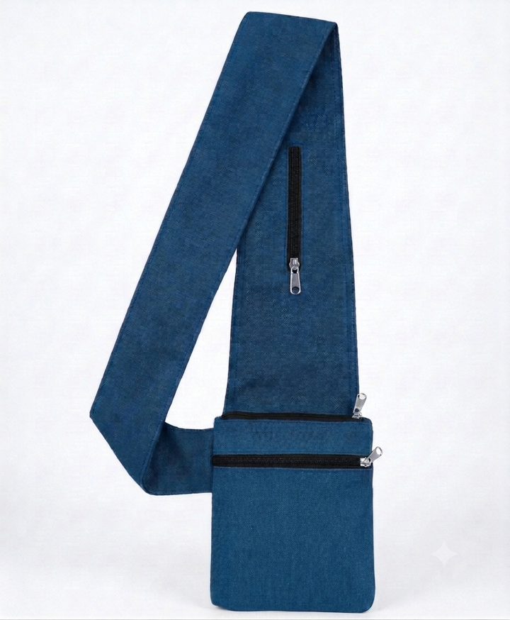 Pilgrim Bag - Blue Plain