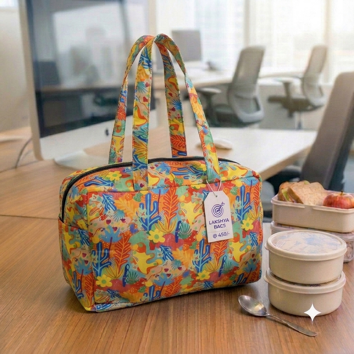 XL Everyday Meal Bag - Neon Print