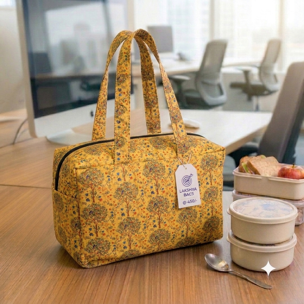 XL Everyday Meal Bag - Yellow Wish Tree
