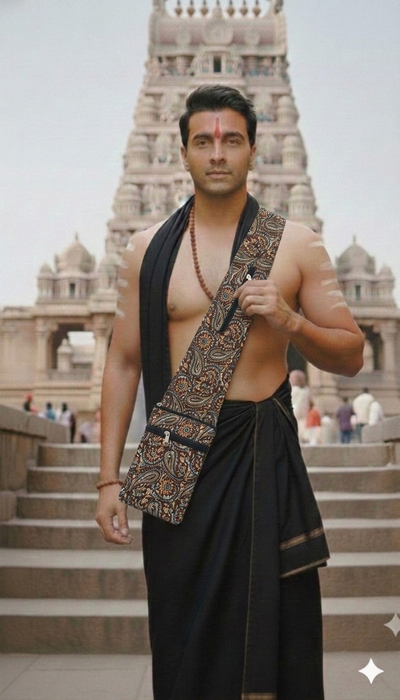 Pilgrim Bag -  Green Mango Print