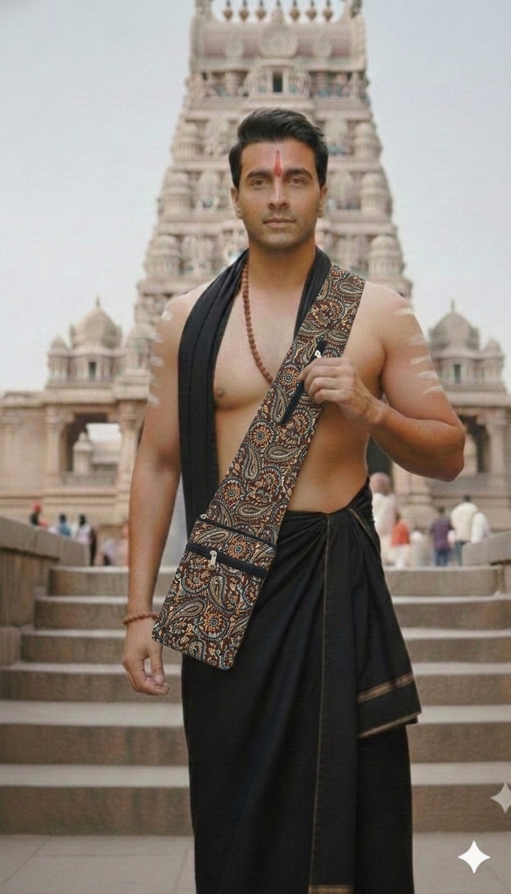 Pilgrim Bag -  Green Mango Print