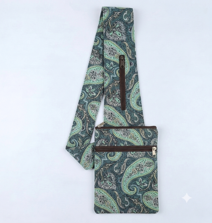 Pilgrim Bag - Bluish green Parsley