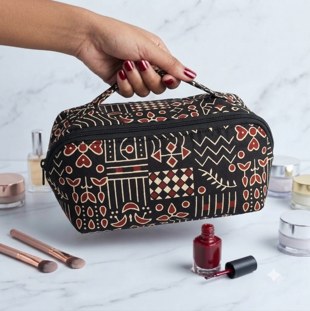 TABLE TOP VANITY - black Geometric Heritage