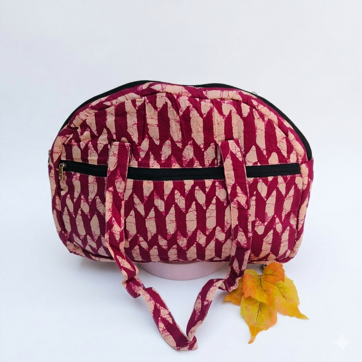 Everyday Tote Pink with Sandal Strike print