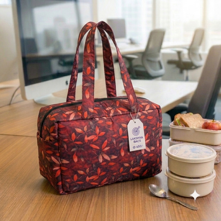 XL Everyday Meal Bag - Red Leaf