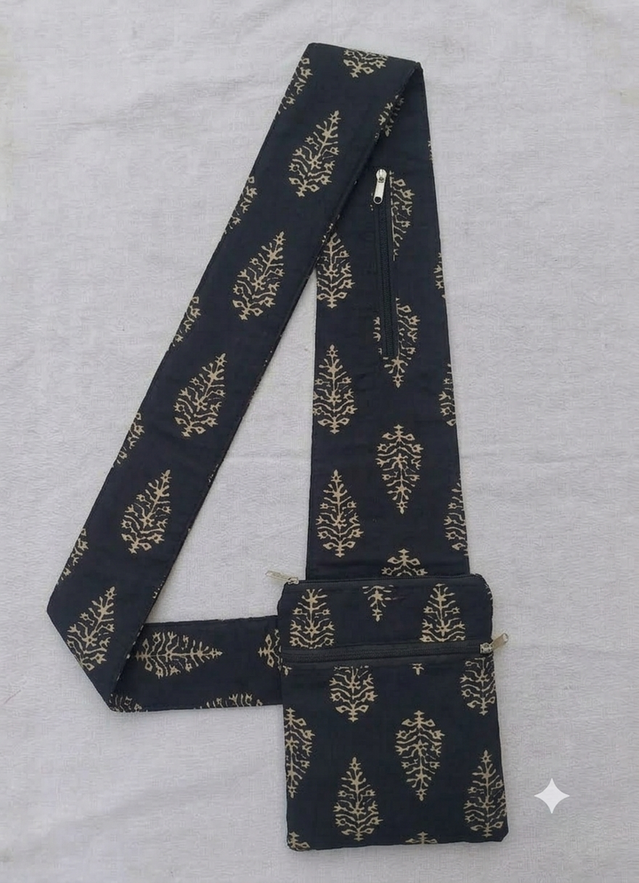 Pilgrim Bag - Black jaipuri