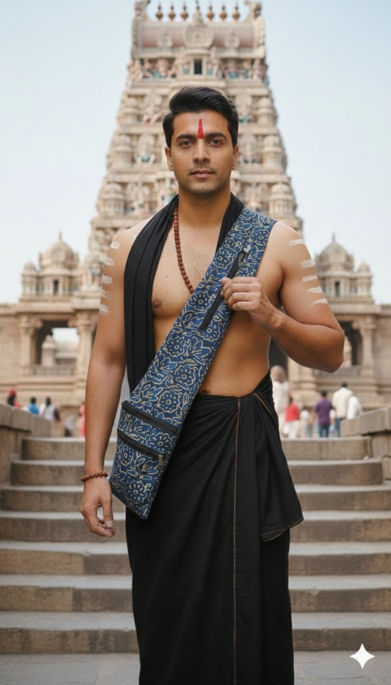 Pilgrim Bag - Floral Blue