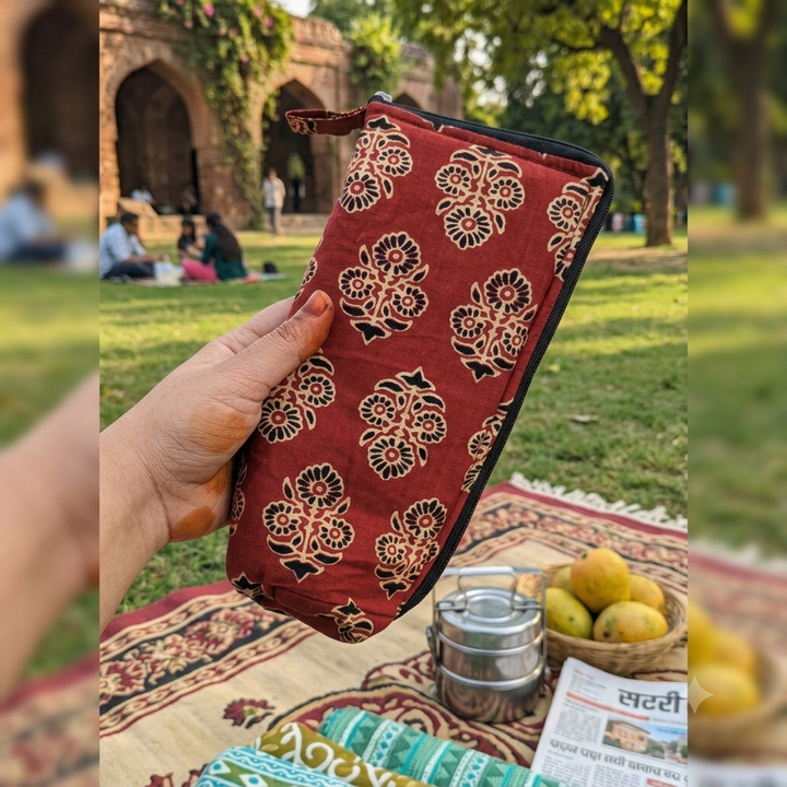 Rust Travel Meal Kit - Ajarkh print