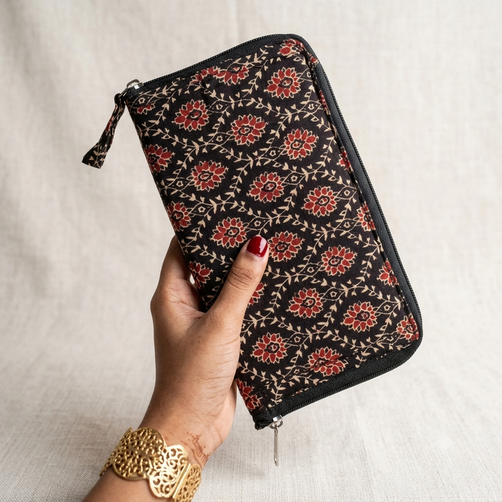 SMART WALLET BIG - Jaipu botanical print