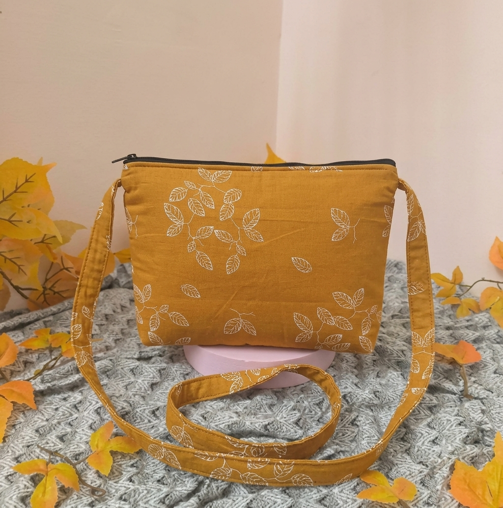 Bristlefront Everyday sling -  Mustard Floral Print