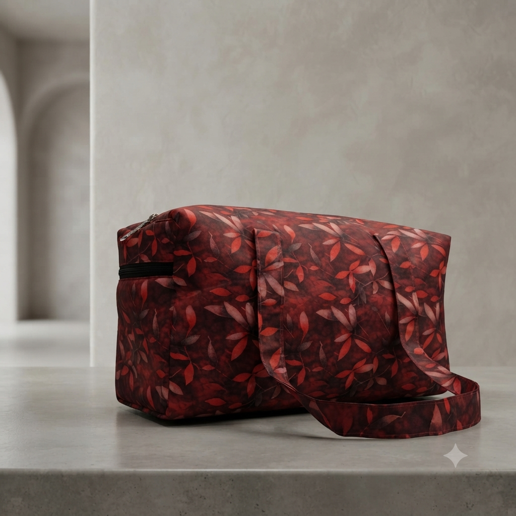 One Nighter - Maroon Floral