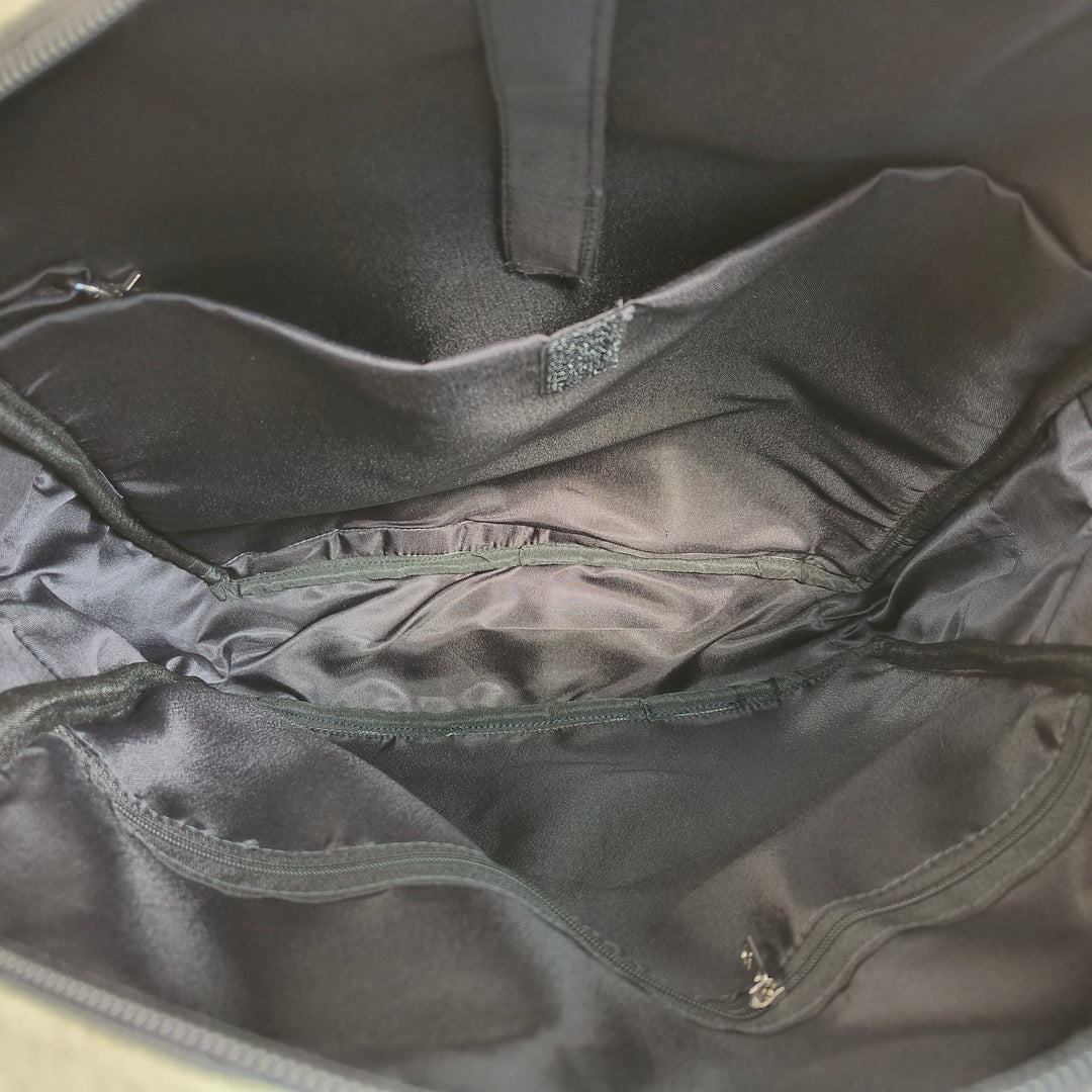 Backpack Grey with dot print