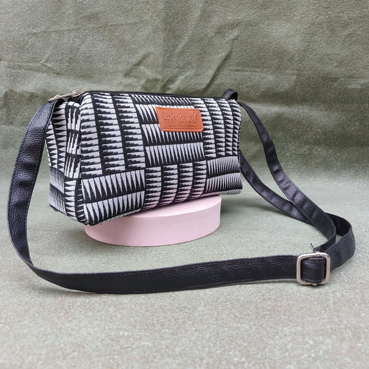 Easy Sling Black with white strip