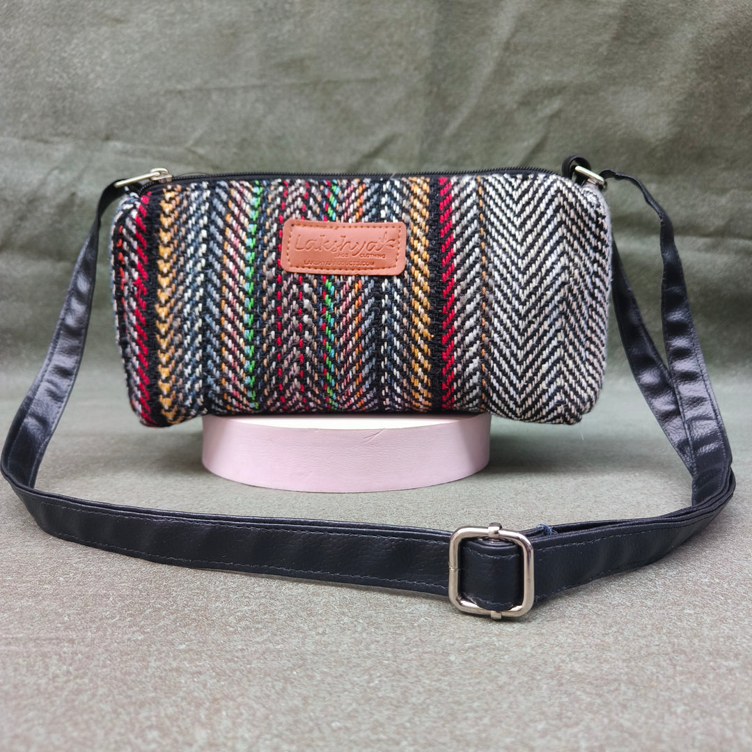 Easy Sling grey with multicolor arrow print