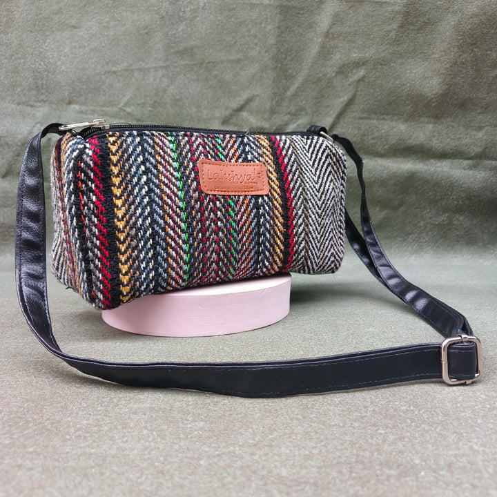 Easy Sling grey with multicolor arrow print