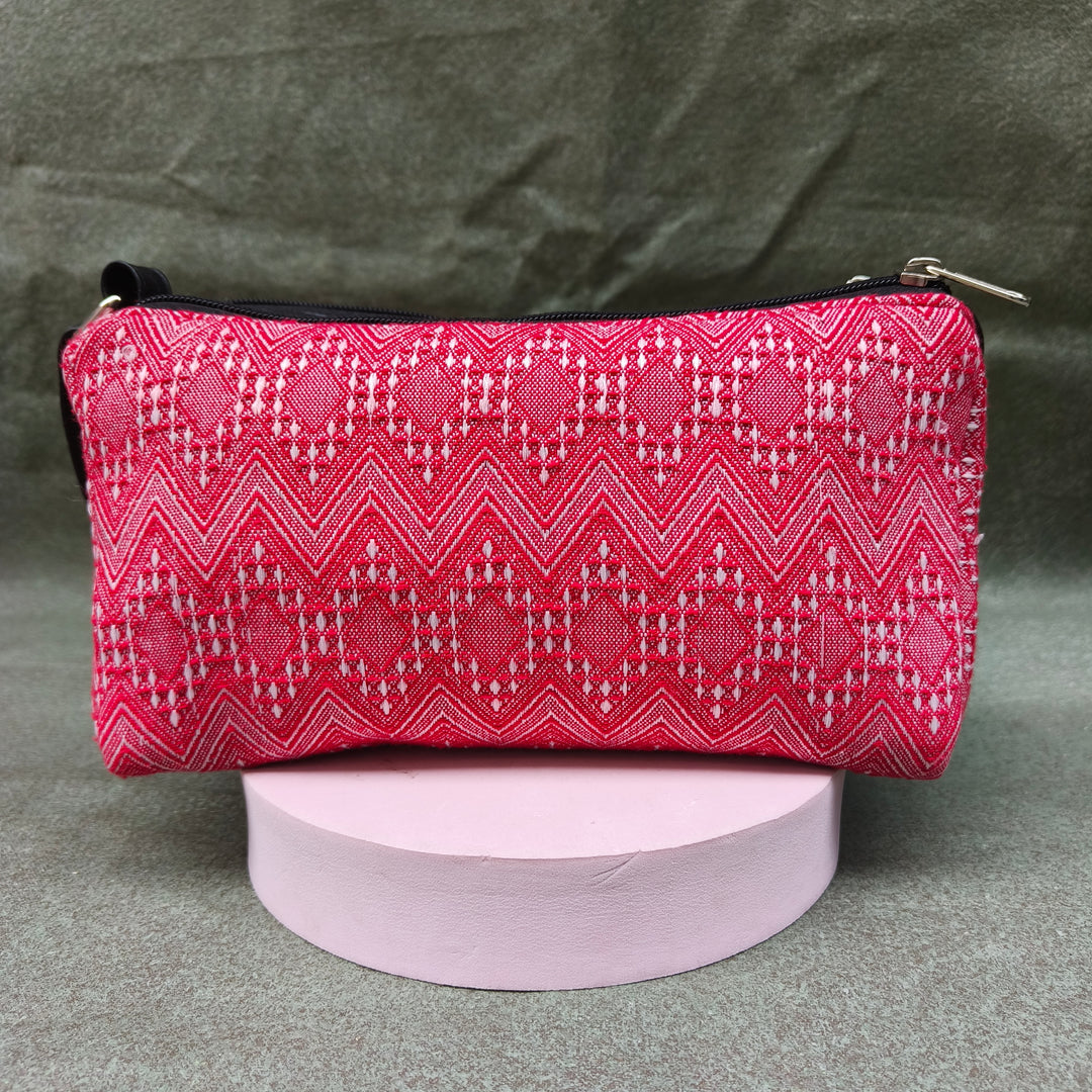 Easy Sling pink with zigzag lines print