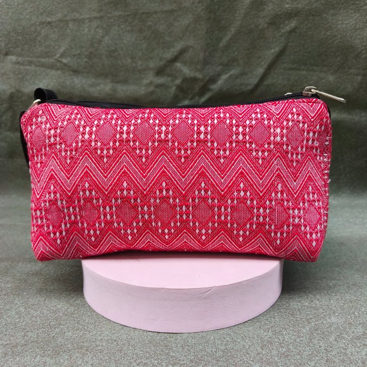 Easy Sling pink with zigzag lines print