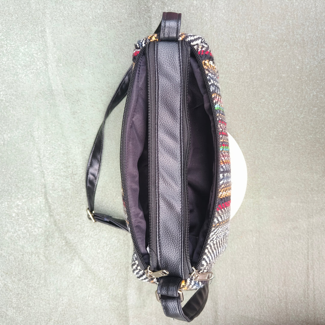Easy Sling grey with multicolor arrow print