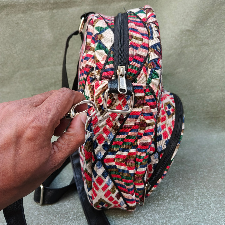 BackSwings Multicolor diamond print