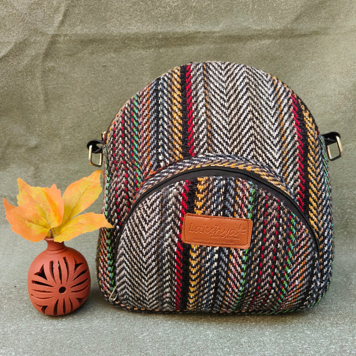 BackSwings grey with multicolor arrow