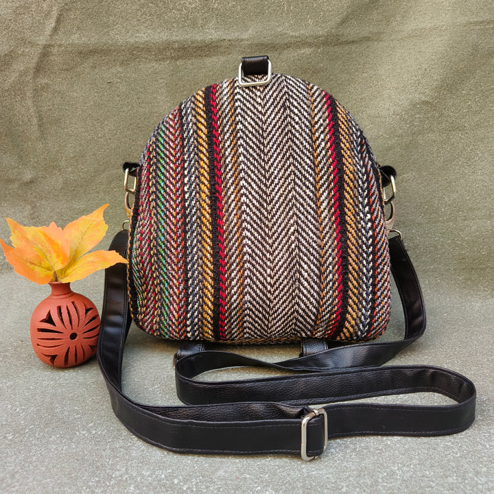 BackSwings grey with multicolor arrow