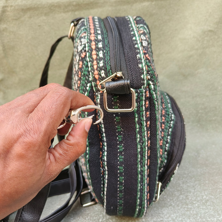 BackSwings Black with Multicolor strips