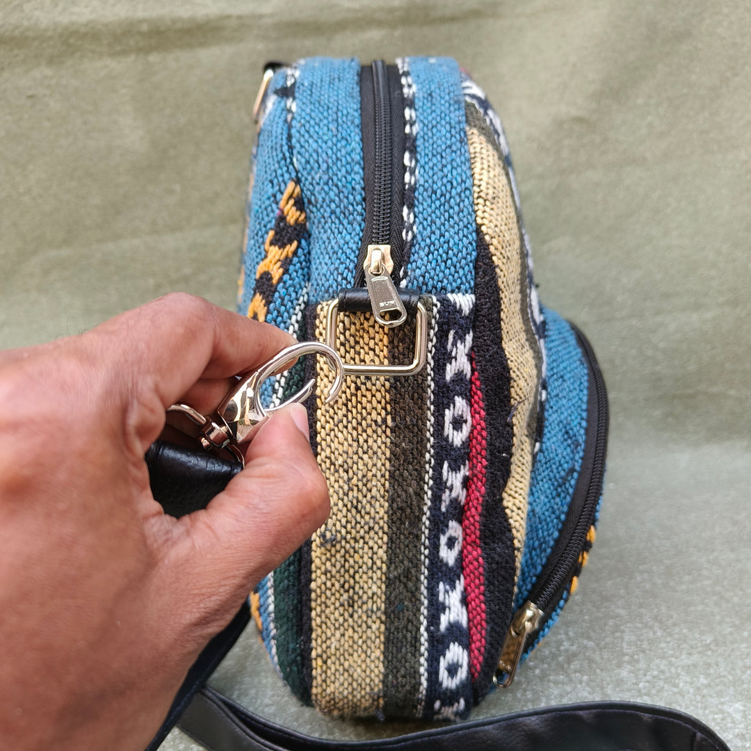 BackSwings Blue with xox print