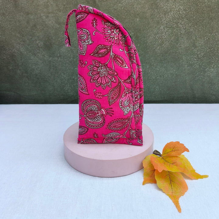 Phone Holder Pink With Flower Print