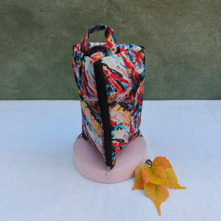 3 Way Zip Vanity Multi Color Shade Print
