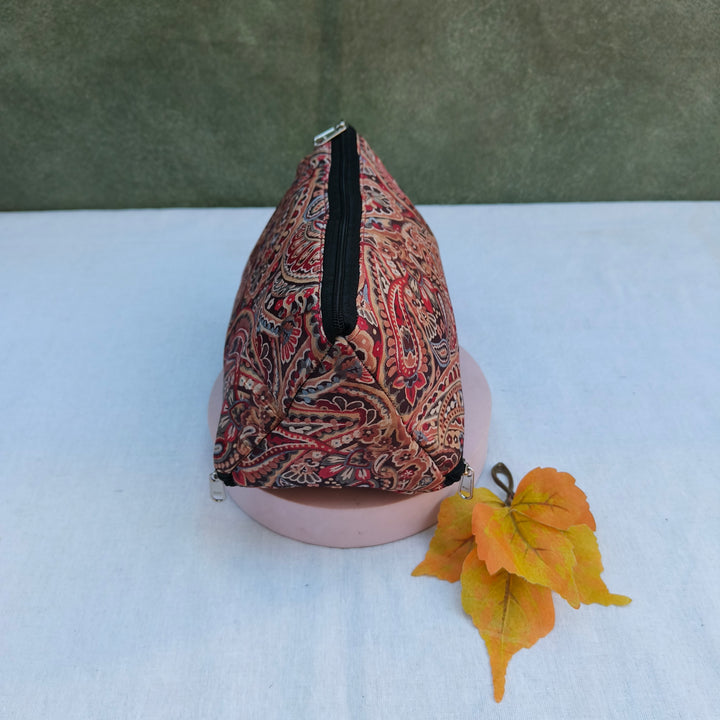 3 Way Zip Vanity Sandal With Flower Print