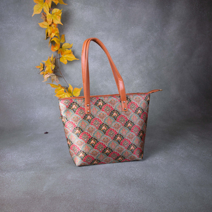 9am to 5pm Totes Multi-Colour Flower Design.