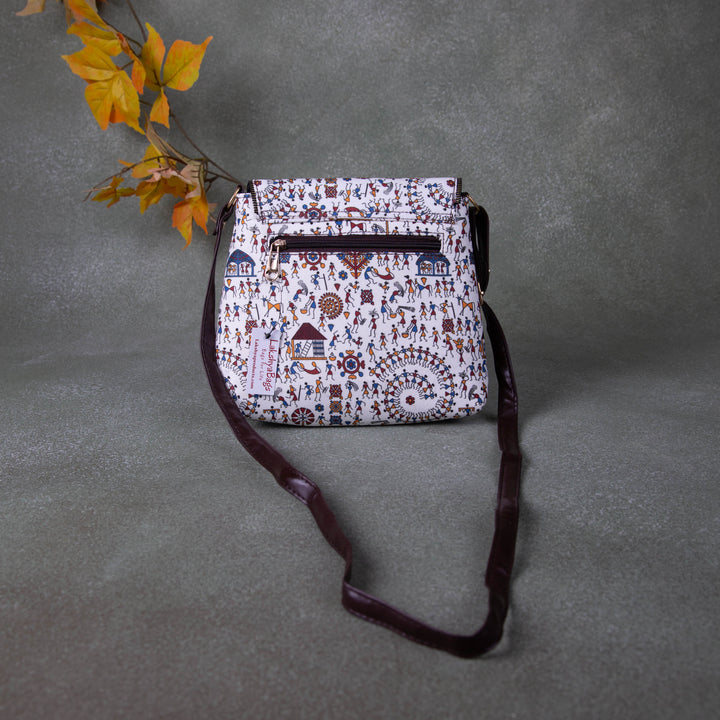 Regular Slings White Colour with Tribal design.