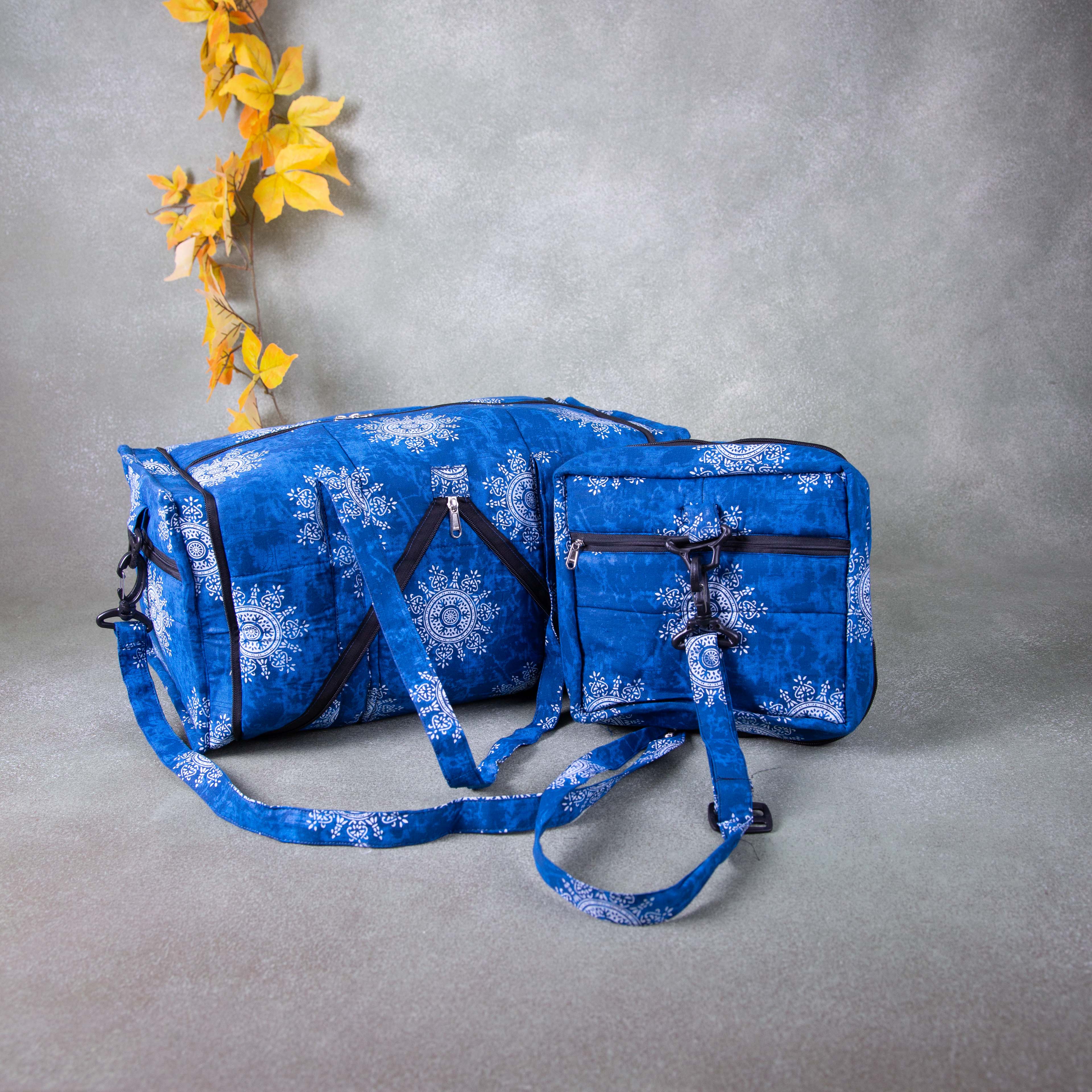 Big blue outlet purse