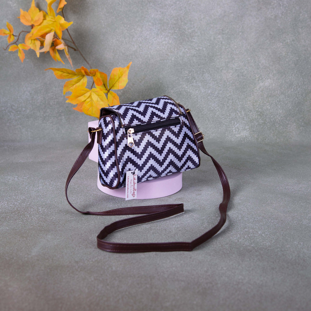 Easy Sling Blue Colour with zig zag Design