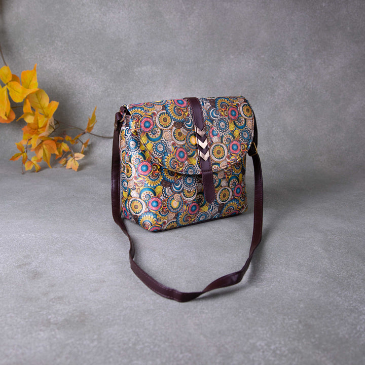 Regular Slings multi colour with Small Circle Printed Design