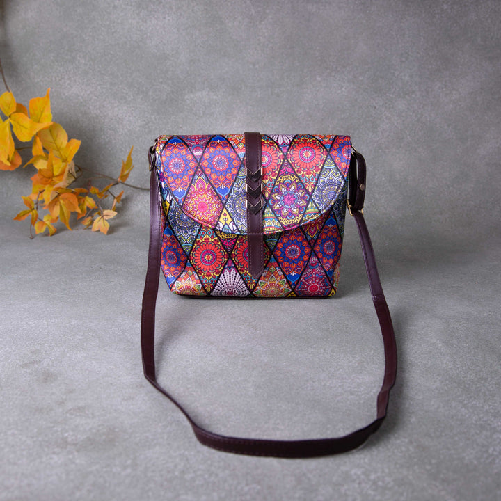 Regular Slings Multi Colour with Diamond Prints Design