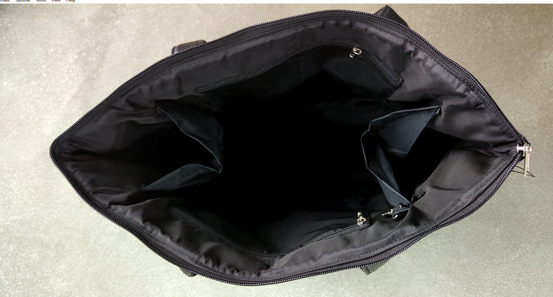 Hindustani Tote Combo Blue with White Polka Dots Horizontal Prints