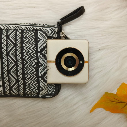 Utility Wallets black with fish print